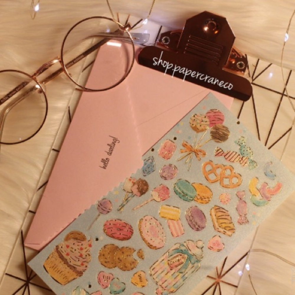 Sweet Treat Desserts Sticker Sheet